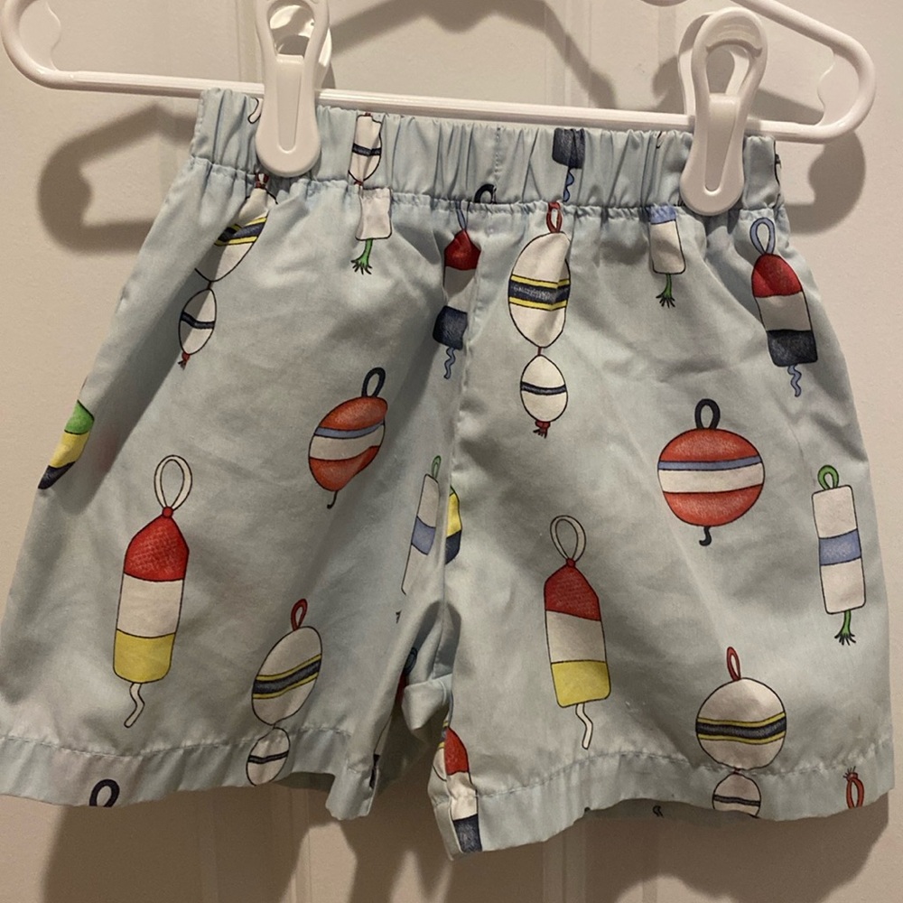 Boys Boutique Beaufort Bonnet Beach Theme Shorts Size 4T